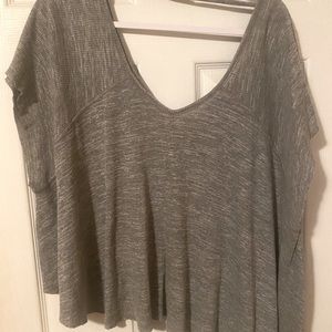 Free People oversized shirt